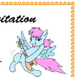Pony playing guitar